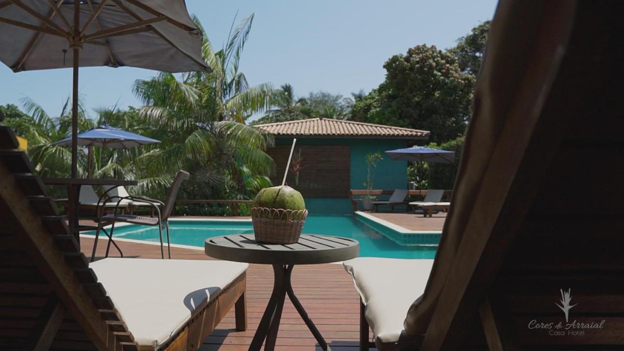 Cores Do Arraial Residence Hotel بورتو سيغورو المظهر الخارجي الصورة